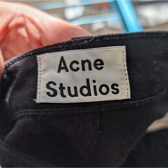 Acne Studios Coco Noir Jeans 29x32 - Picture 4 of 5